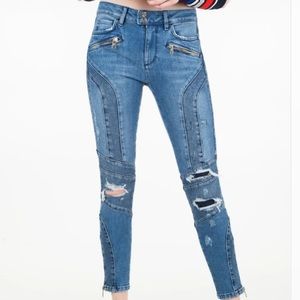 Tommy Hilfiger Gigi hadid skinny jeans size 26 NWT